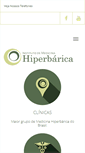 Mobile Screenshot of hiperbarica.med.br